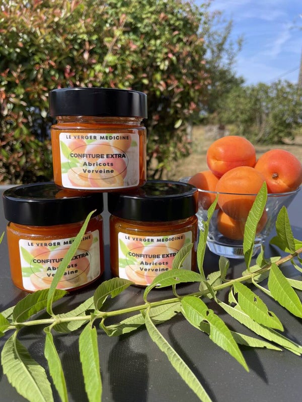 Confiture Extra d'Abricots et Verveine