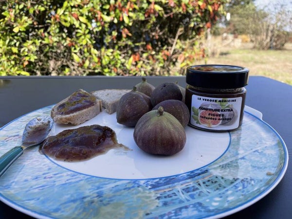 Confiture Extra Figues infusées orange