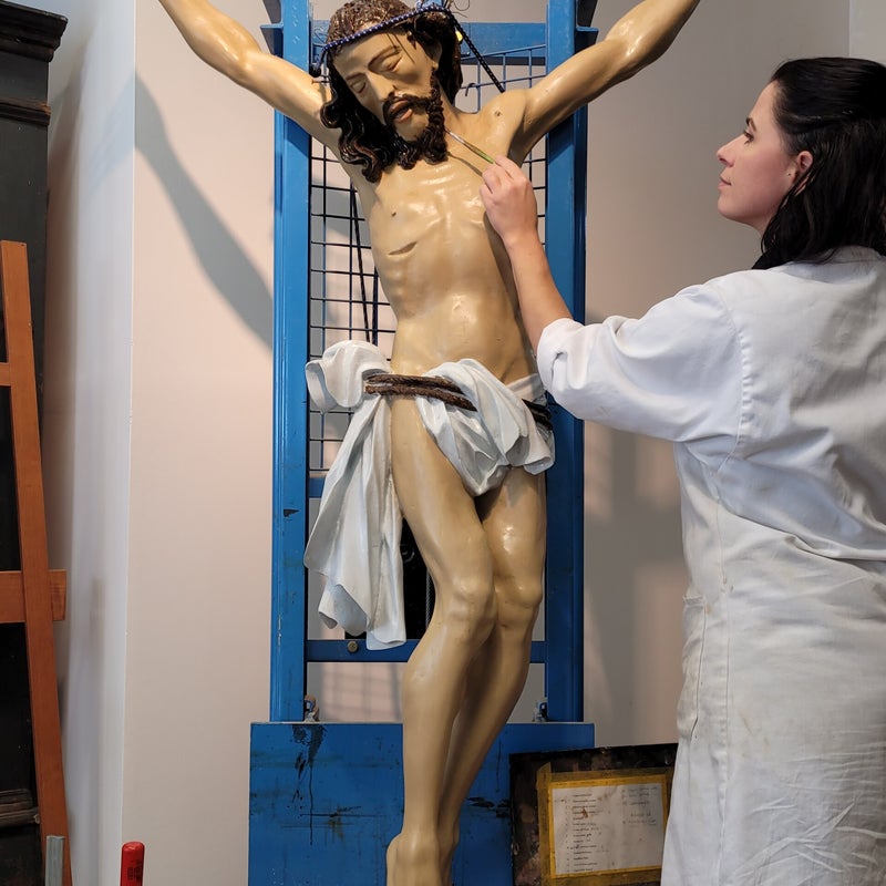 Christusfigur Friedhof Kitzbühel