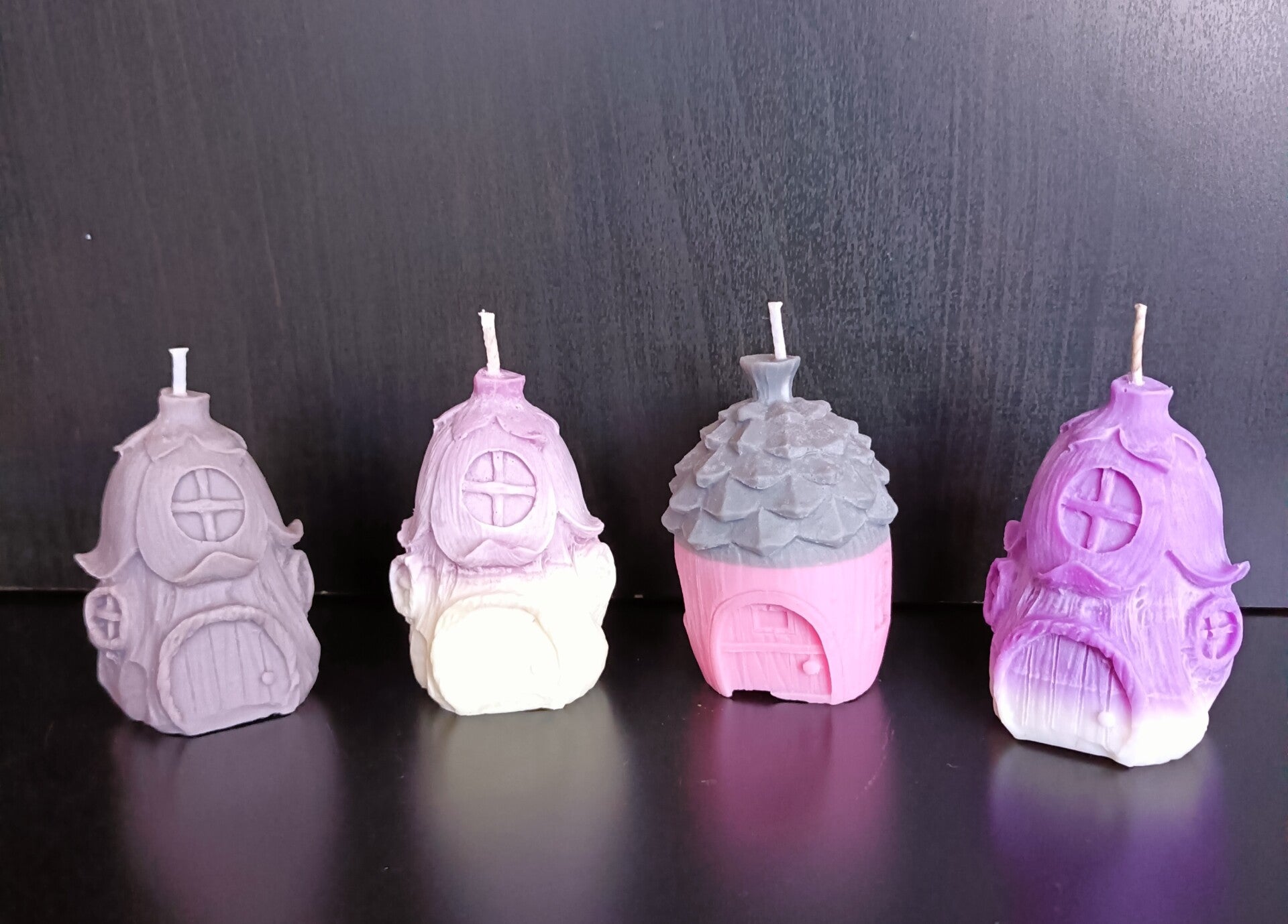 VELAS ARTESANALES - CASITAS DE DUENDES