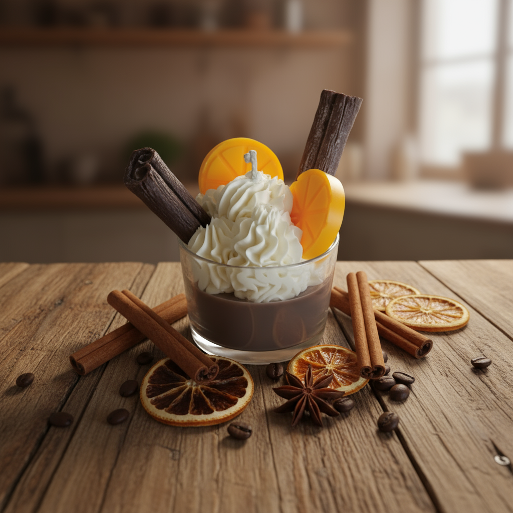 VELA ARTESANAL - CANELA & LIMÓN