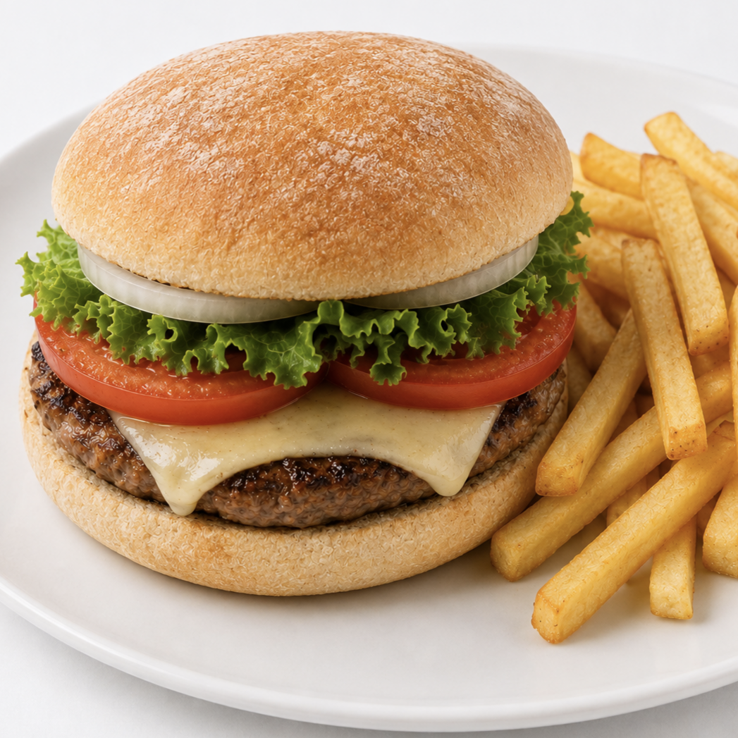 HAMBURGUESA, TERNERA
