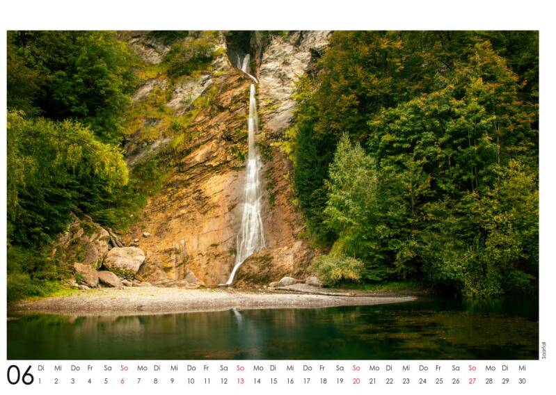 Juni 2027 – Wasserfall mit Wasserbecken