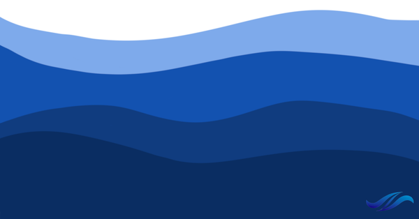 Medium Size Mousemat ''Ocean Breeze'' 30x56