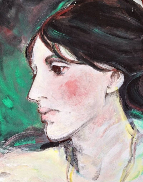 Portrait Femme Virginia Woolf