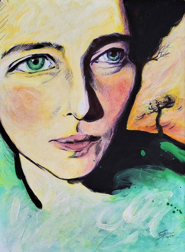 Portrait Femme Simone de Beavoir