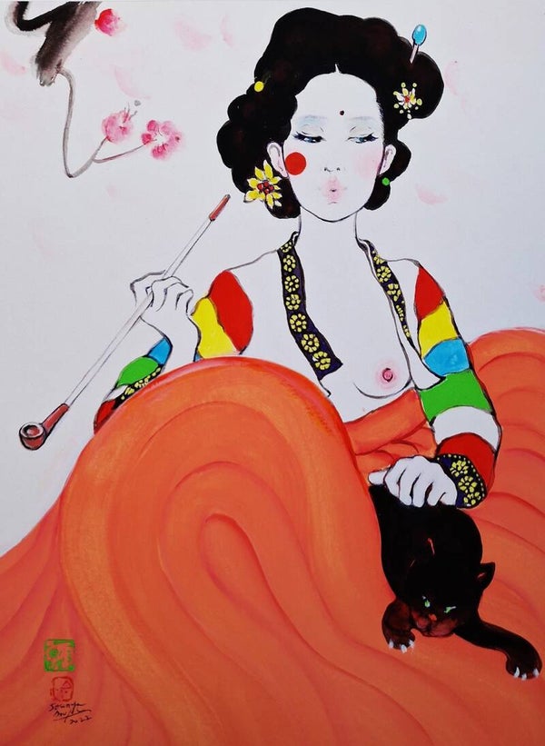 Femme coréenne