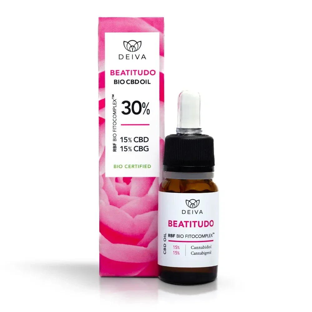 BEATITUDO Olio di CBD e CBG 30% Biologico