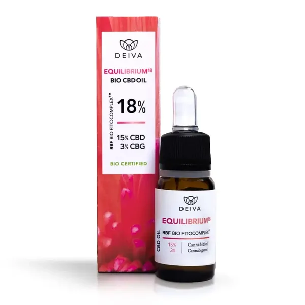 EQUILIBRIUM 18 Olio di CBD 15% Biologico