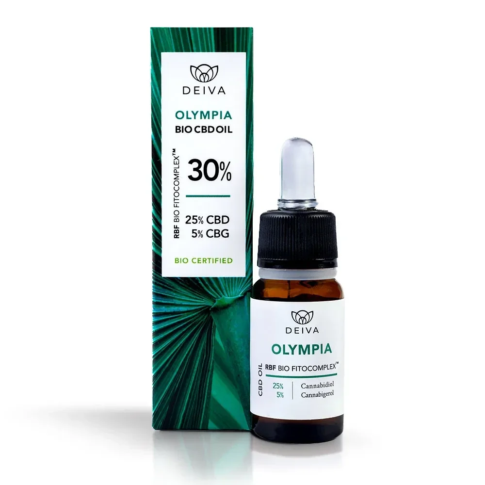 OLYMPIA olio di CBD e CBG 30% Biologico