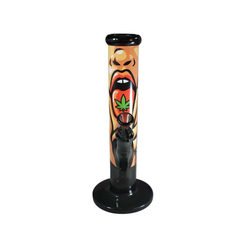 Bong in vetro - FIRE-FLOW™ X Black Leaf - 420 GIRL