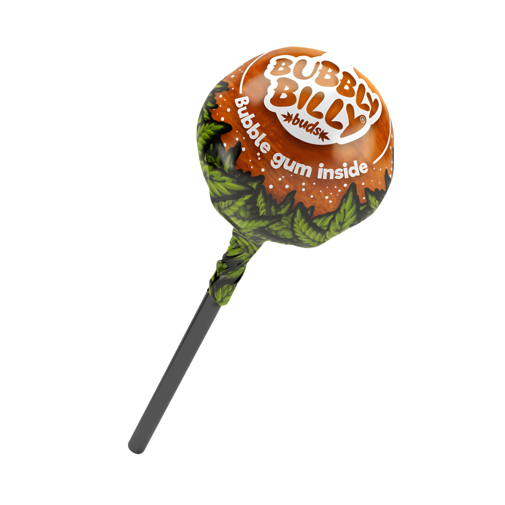 BUBBLY BILLY BUDS - CBD LOLLIPOP - Passion Fruit