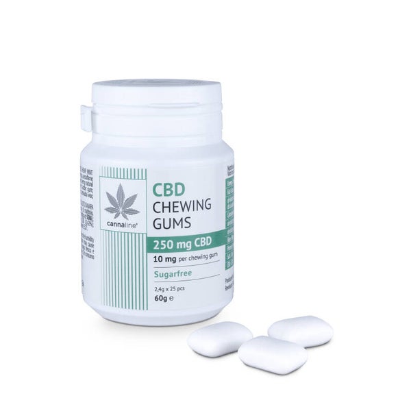 CANNALINE - CBD CHEWING GUM - Canapa & Menta