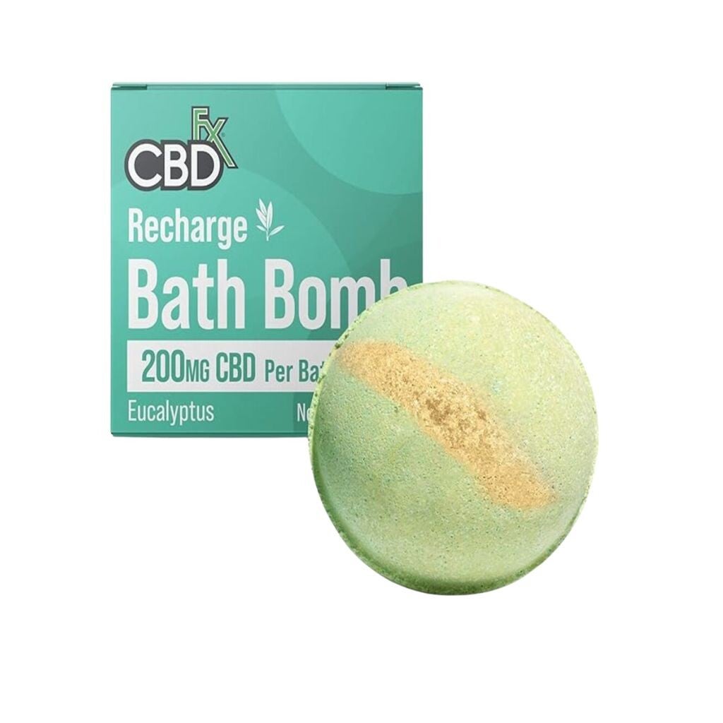 CBDFX -  CBD BATH BOMB 200mg  - Eucalipto