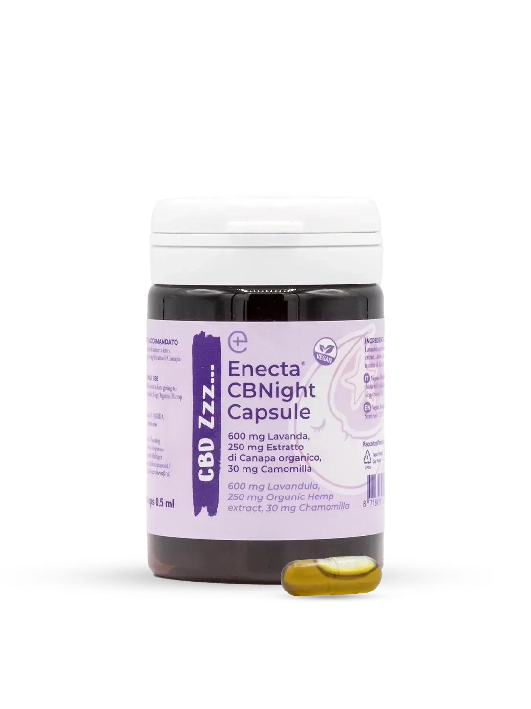 ENECTA - CBNIGHT CAPSULE - Capsule per dormire