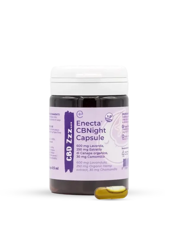 ENECTA - CBNIGHT CAPSULE - Capsule per dormire