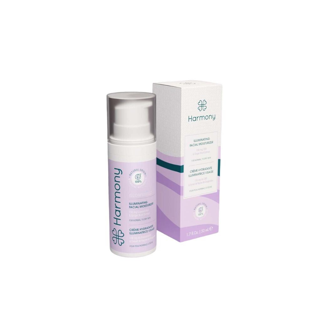 HARMONY - GLOWSHIELD - Crema idratante viso al CBD