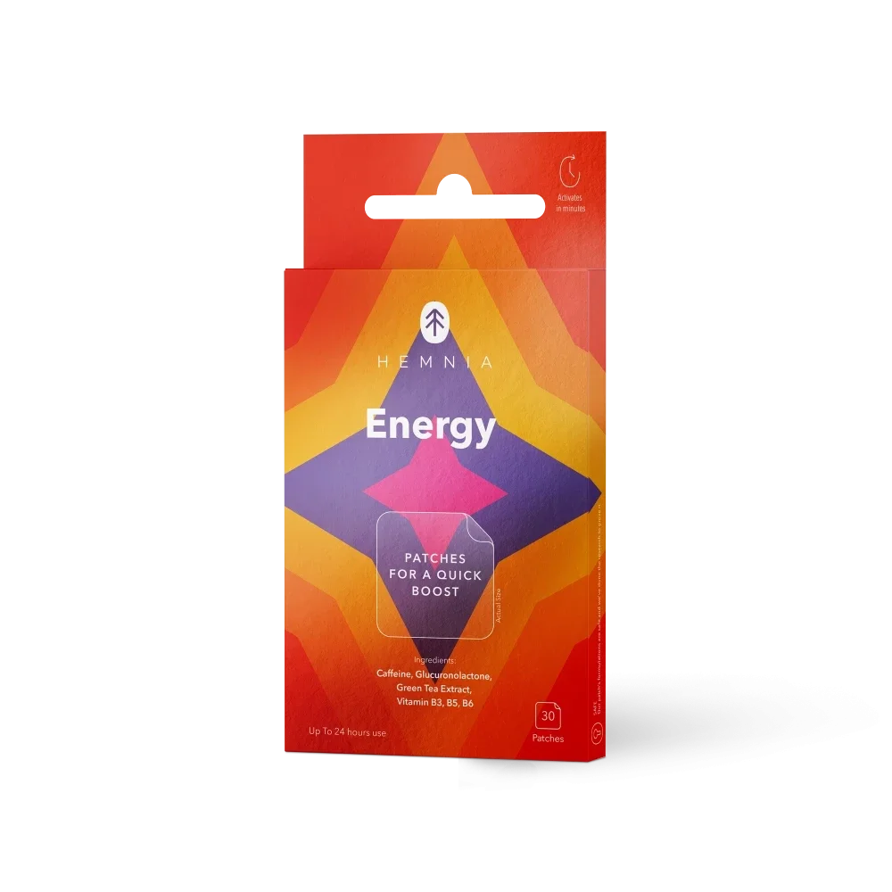 HEMNIA - ENERGY PATCHES - Cerotti per una Rapida Spinta