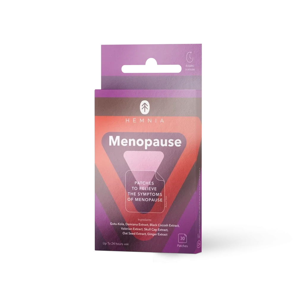 HEMNIA - MENOPAUSE PATCHES - Cerotti per alleviare i sintomi della menopausa