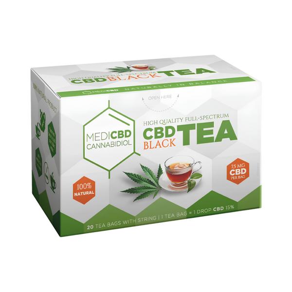 MEDICBD - CBD BLACK TEA - 7,5mg Black Tea