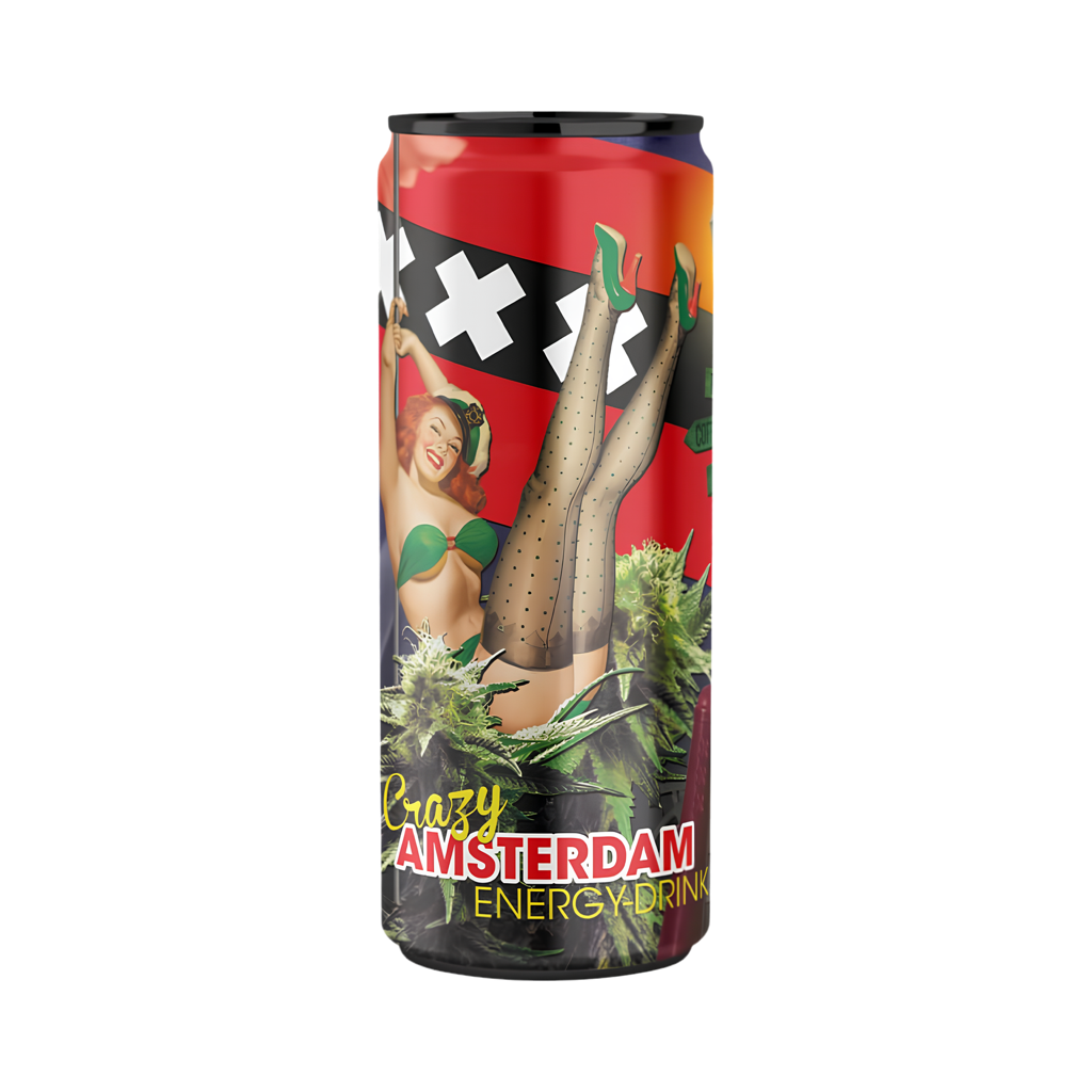 MULTITRANCE - CRAZY AMSTERDAM - Cannabis Energy Drink