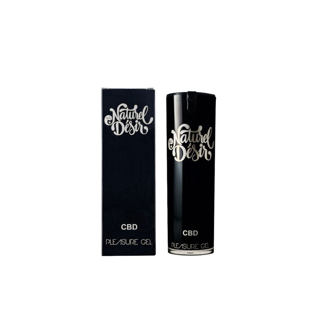 NATUREL DESIR - CBD PLEASURE GEL - Lubrificante intimo CBD - WHITE EDITION