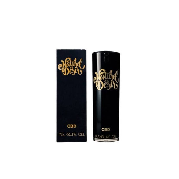 NATUREL DESIR - CBD PLEASURE GEL - Lubrificante intimo CBD - GOLD EDITION