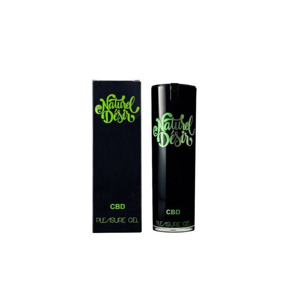 NATUREL DESIR - CBD PLEASURE GEL - Lubrificante intimo CBD - GREEN EDITION