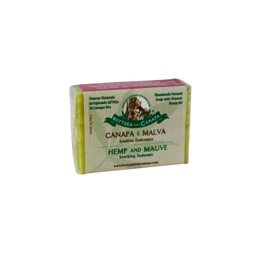 BOTTEGA DELLA CANAPA - Sapone Naturale BIO - CANAPA E MALVA