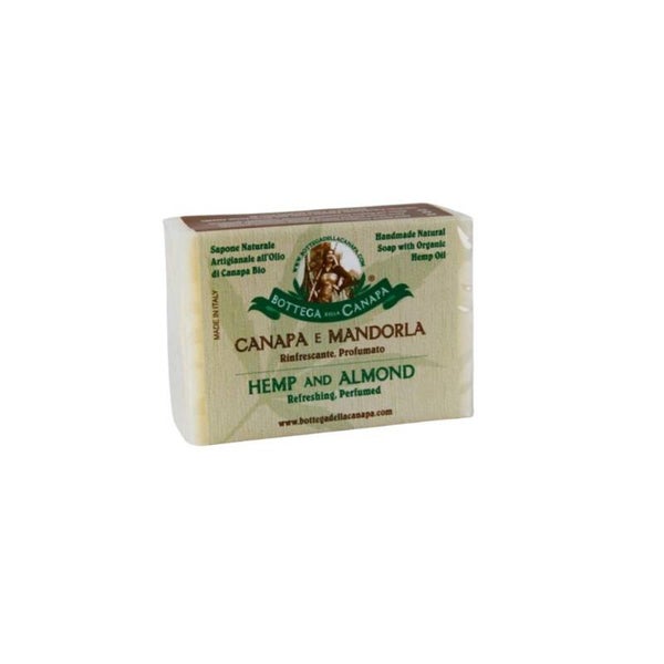 BOTTEGA DELLA CANAPA - SAPONE NATURALE BIO - Canapa e Mandorla