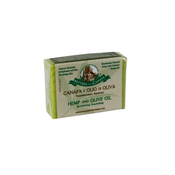 BOTTEGA DELLA CANAPA - Sapone Naturale BIO - CANAPA E OLIO DI OLIVA