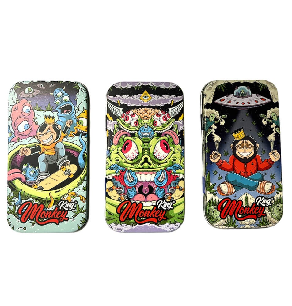 Monkey King Tin Metal Box Space Edition