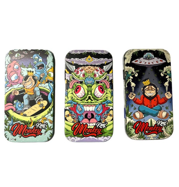 Monkey King Tin Metal Box Space Edition