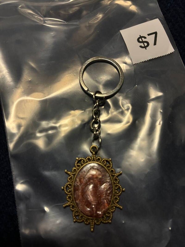 antique style keychain