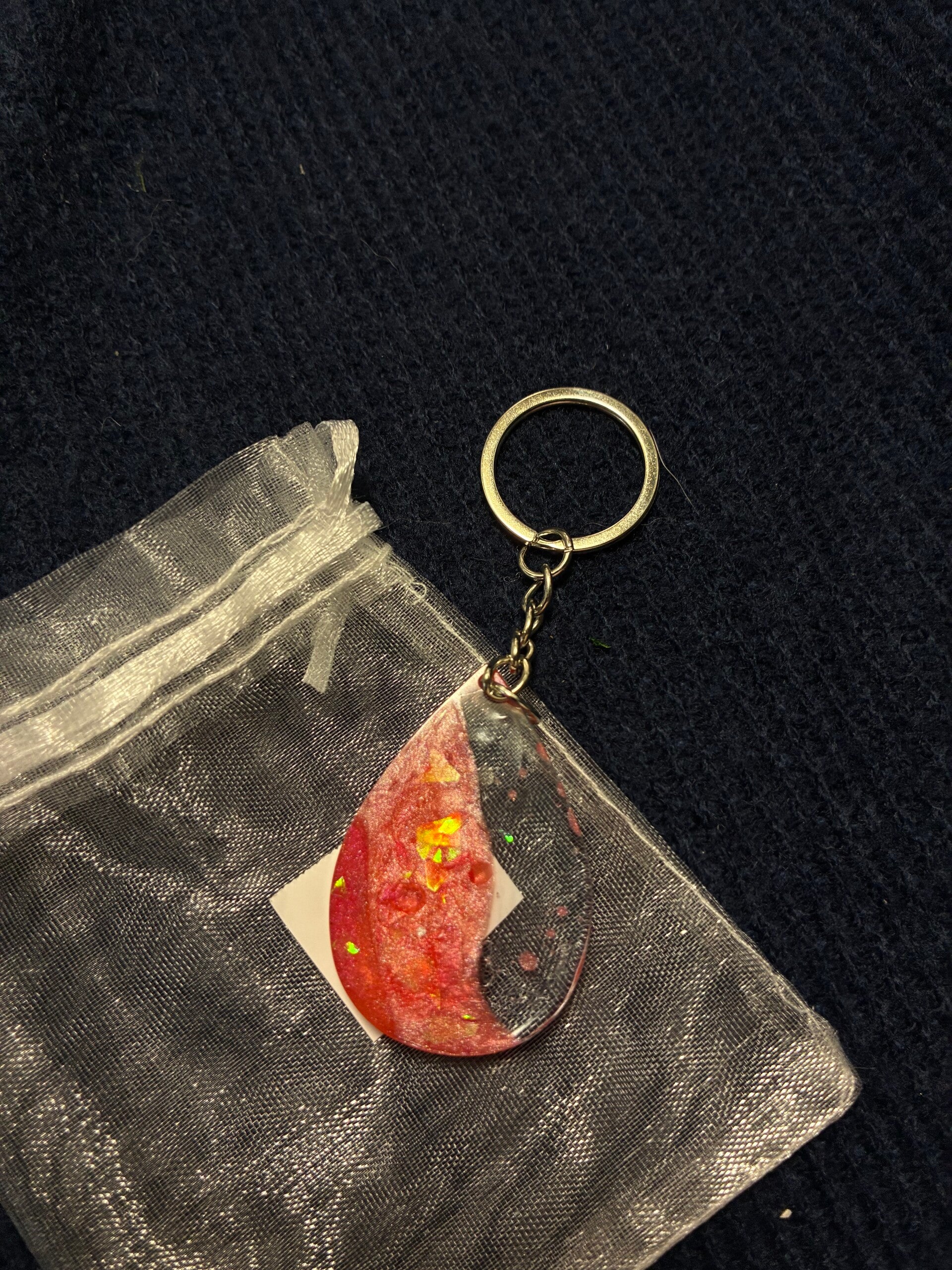 red ocean keychain