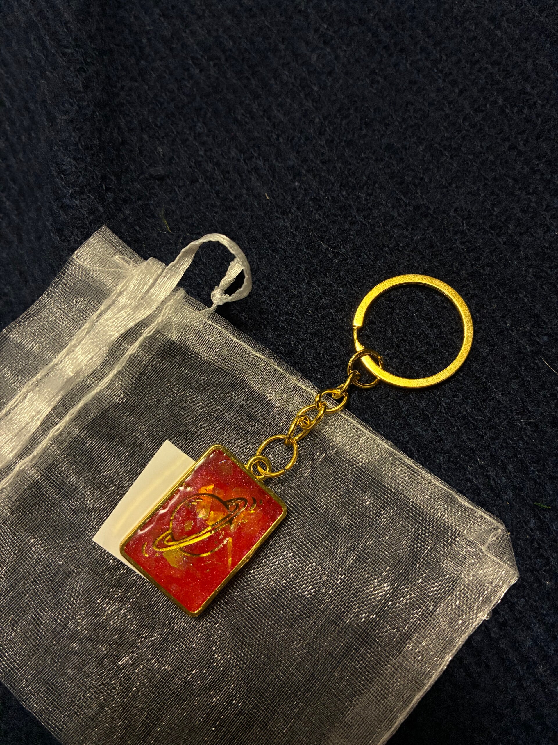 saturn keychain