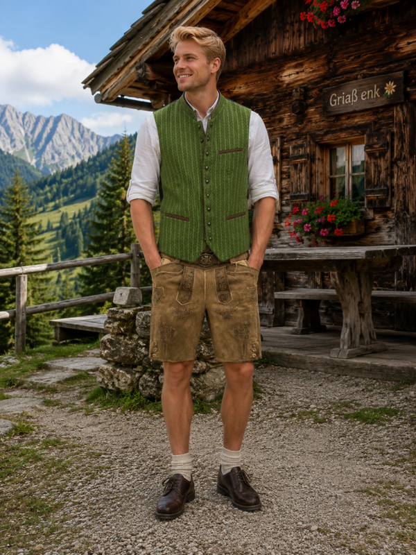 Samt Gilet Edgar