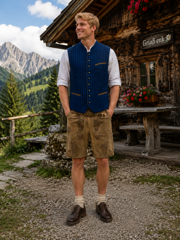 Samt-Gilet Edgar
