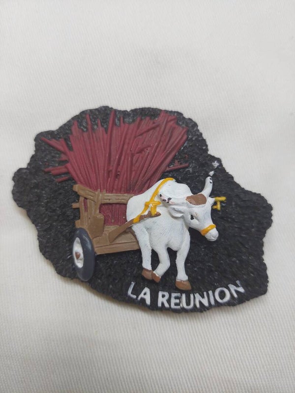 Magnet carte de la Réunion