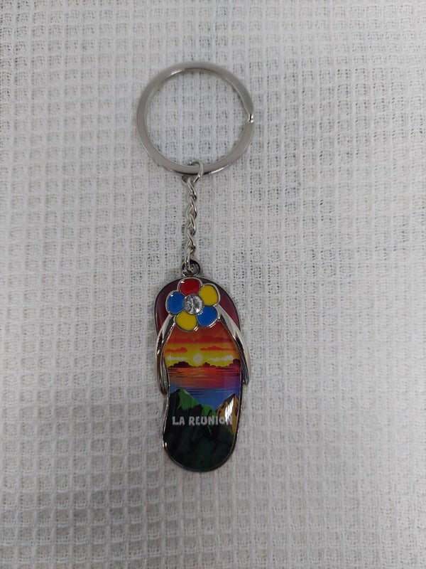 Porte clé savate paysage