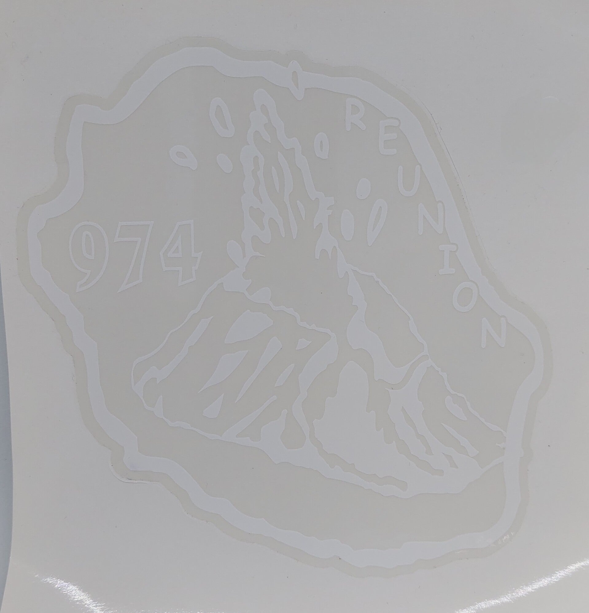 Sticker carte volcan