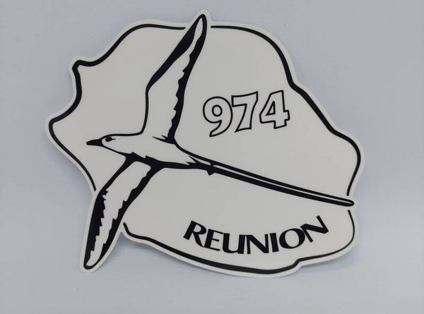 Sticker 974 paille en queue