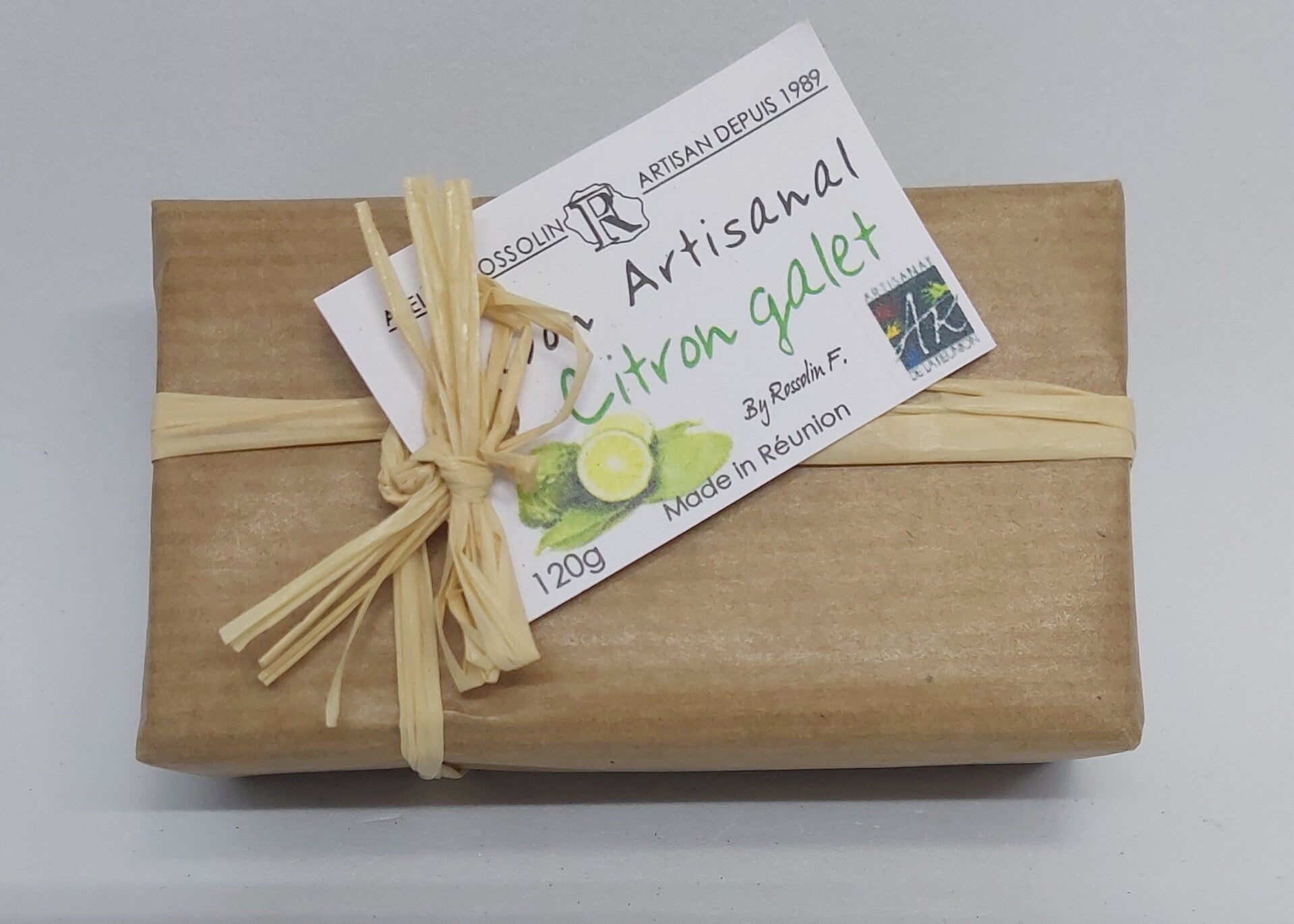 Savon citron galet