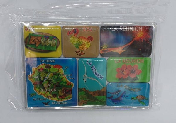 Coffret 7 magnets