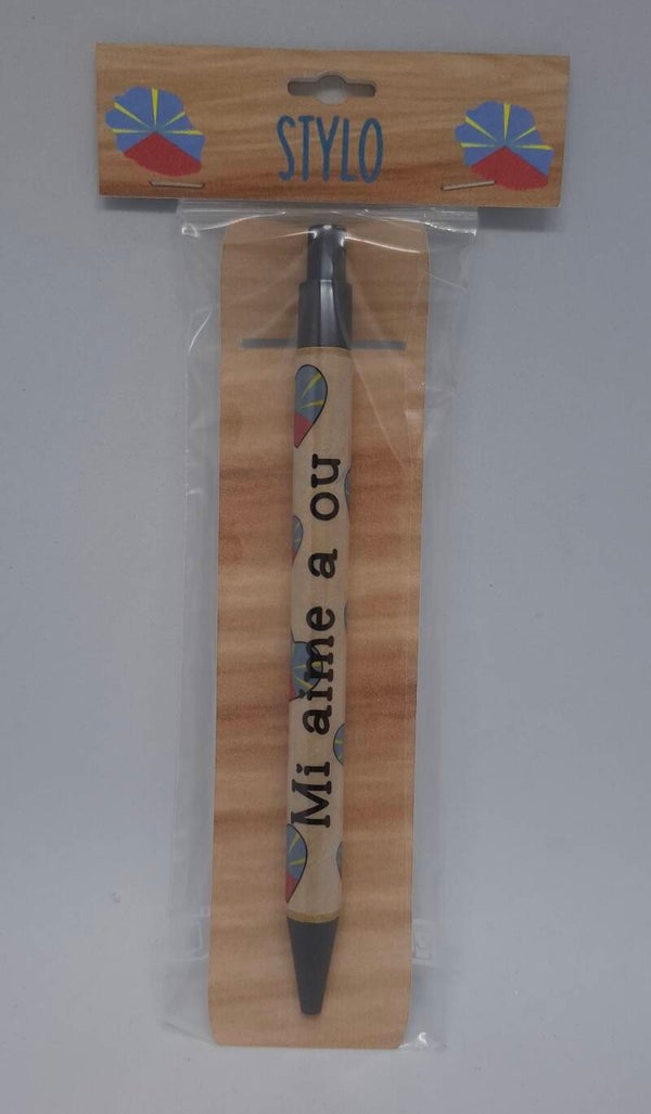 Stylo "mi aime a ou"