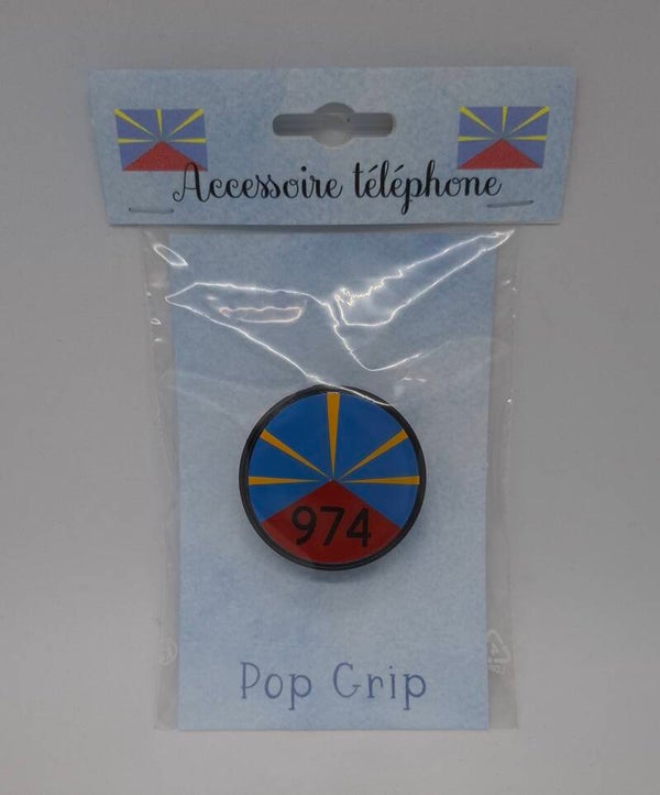 Pop Grip Drapeau de la Réunion