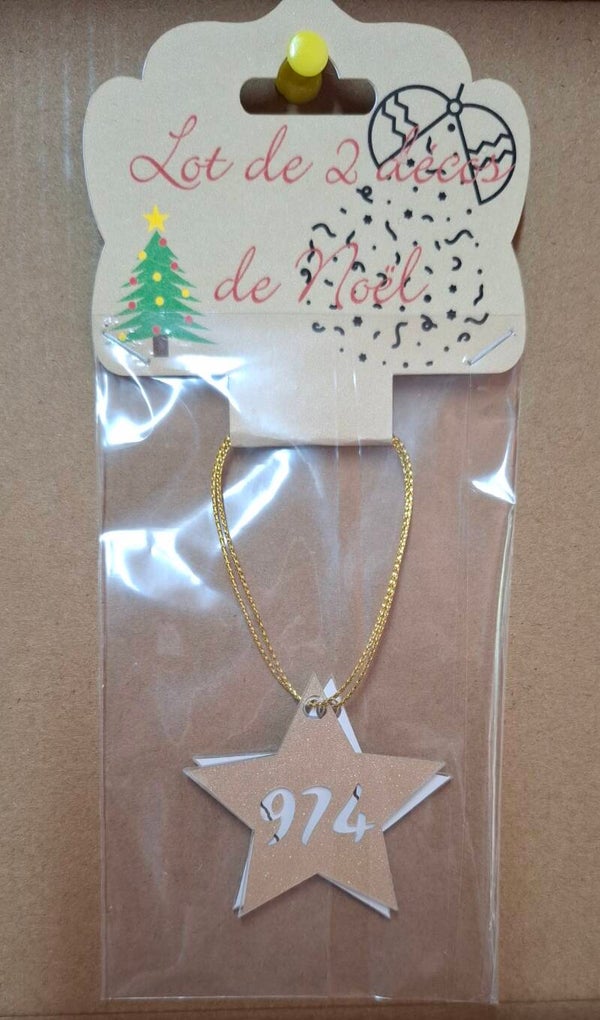 Lot 2 décos de Noël