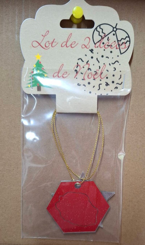 Lot 2 décos de Noël