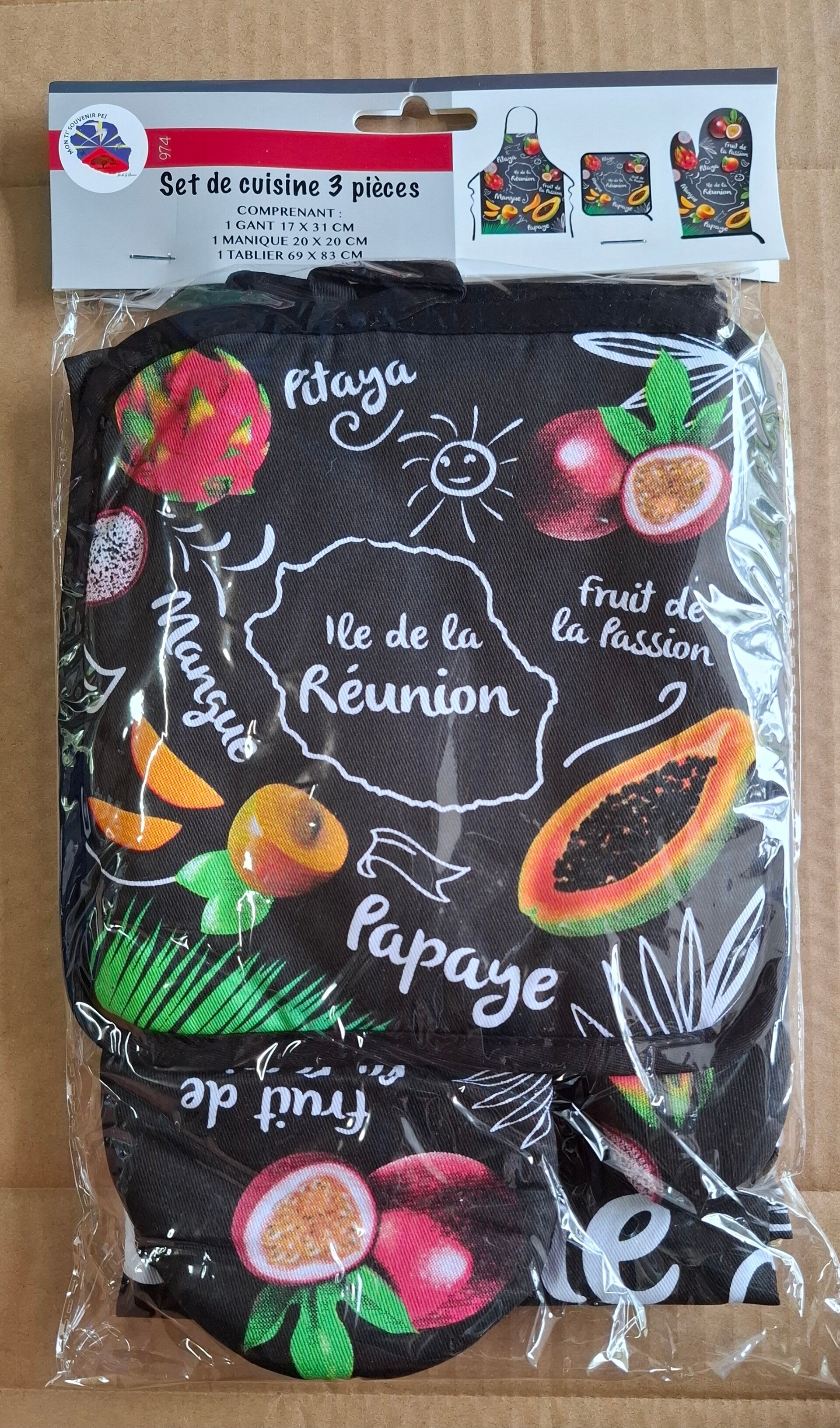 Set de cuisine 3 pièces