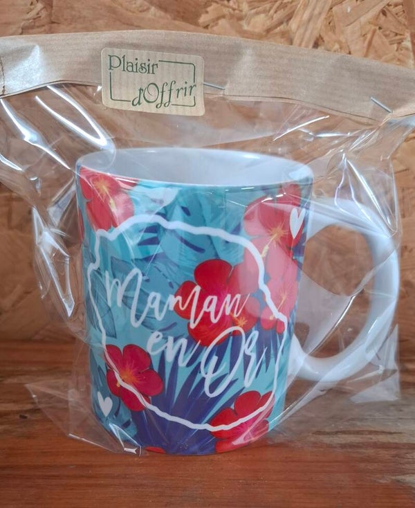 Mug Maman en Or